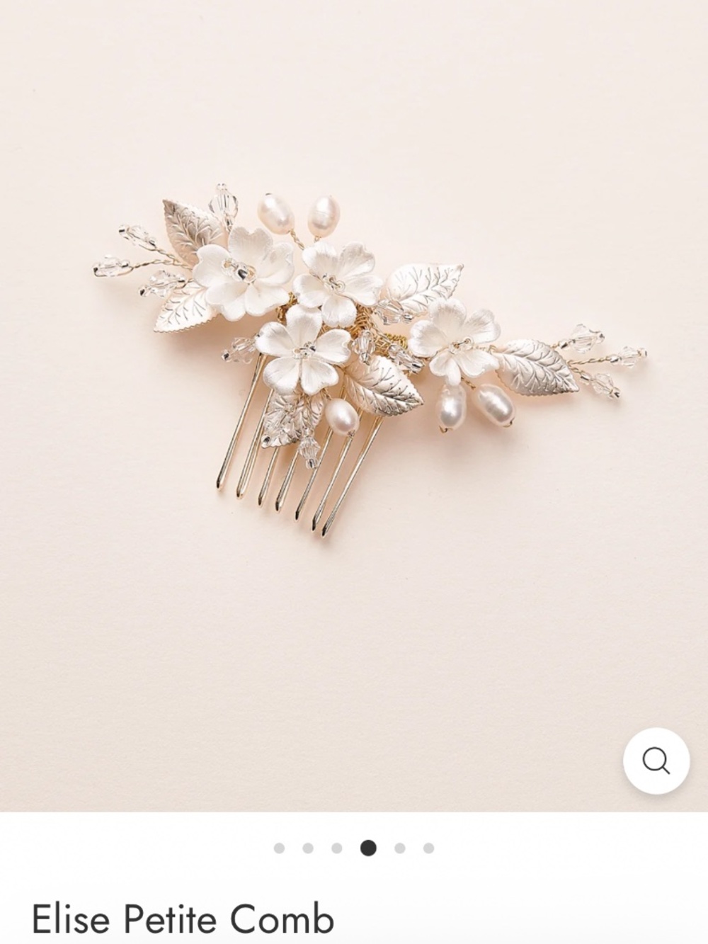 Dareth Colburn Elise Petite Comb Gold